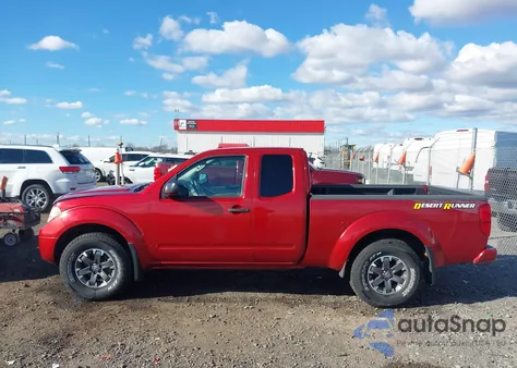 2017 Nissan Frontier Desert Runner z USA, uszkodzony, nr VIN 1N6DD0CU0HN740471
